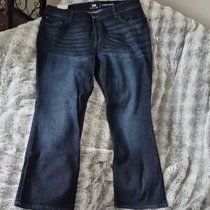 Lee 🖤 Women's Dark Blue Boot Cut Jeans (378)